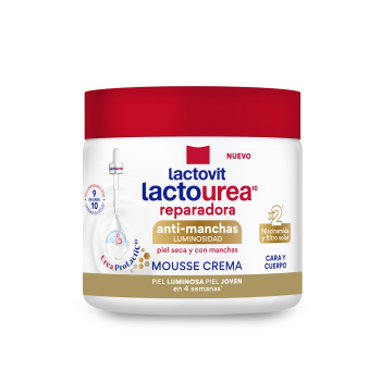 Crema Mousse Lactourea Anti-Manchas Luminosidad