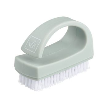 Cepillo Uñas Plateado