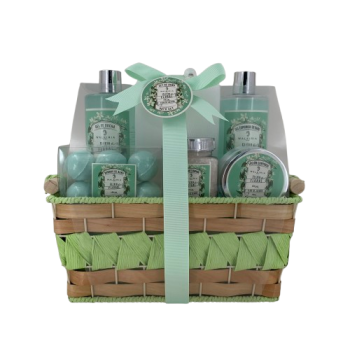 Set Spa Jazmin Cesta Tejida Set Spa Jazmin Cesta Tejida