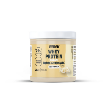 Whey Protein Choco White Spread Alimento saludable Crema de proteínas