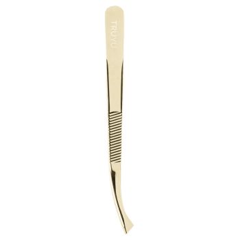 Pinza de Depilar Punta Inclinada Gold Edition
