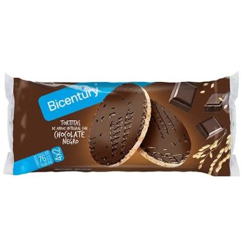 Tortitas de Arroz Integral con Chocolate Negro