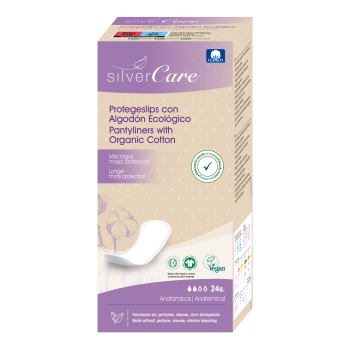 Protegeslips de Algodón Ecológico Anatómicos