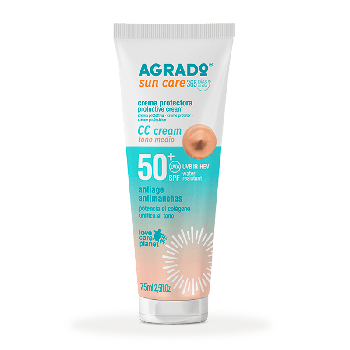 Crema Protectora Solar con Color SPF 50+