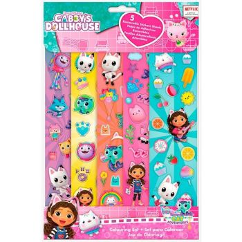 Gabby's Dollhouse Set de Pegatinas