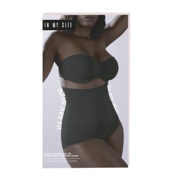 Culotte Moldeador de Cintura Alta Seamless Sclup Negro Culotte Moldeador de Cintura Alta Seamless Sclup Negro