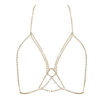  Cadena Cuerpo Diamante 