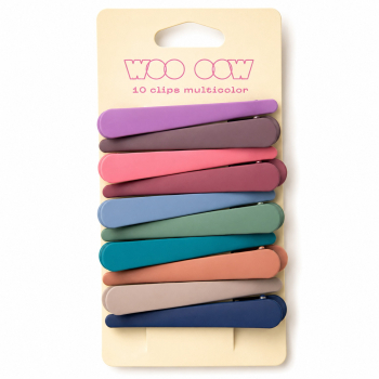 Set 10 Clips Multicolor
