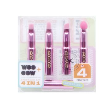 Eyebrush Kit de Brochas 4 en 1