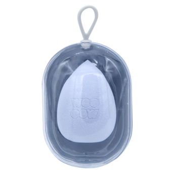 Funda Protectora Oval + Esponja de Maquillaje