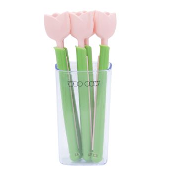 Set 5 Clips de Tulipanes Para Bolsa