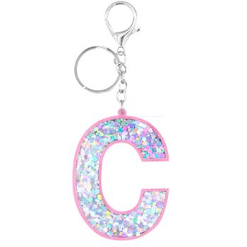 Llavero ABC Glitter Collection