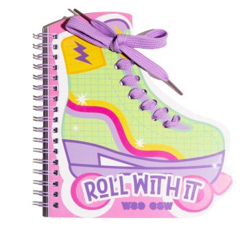 Bloco de Notas Roller Skates Roll With It