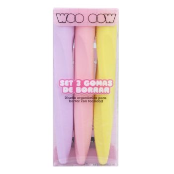 Set 3 Gomas de Borrar