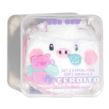 Set 2 Esponjitas Ultra Soft Animales
