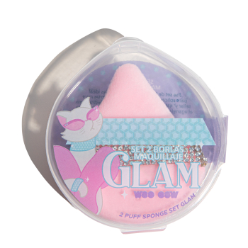 Set 2 Borlas de Maquillaje Glam Set 2 Borlas de Maquillaje Glam