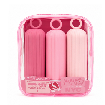 Set 3 Botes Viaje Rose Dreams 90ML
