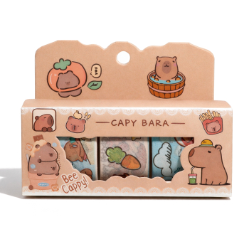 Capytape Washitape Cinta Adhesiva Decorativa