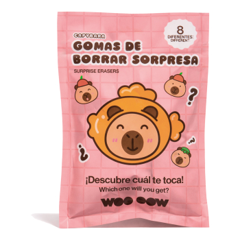 Capybara Gomas de Borrar Sorpresa