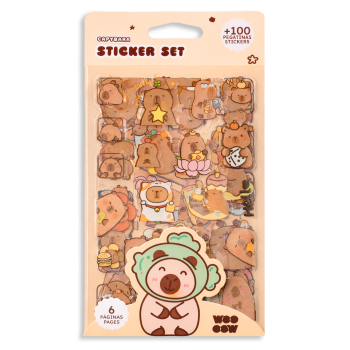 Pegatinas Capybara Sticker Set