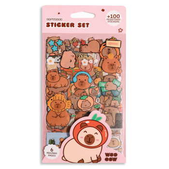 Pegatinas Capybara Sticker Set