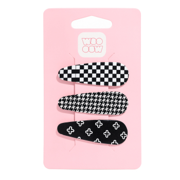 Set 3 Pinzas Clip Cool Girl