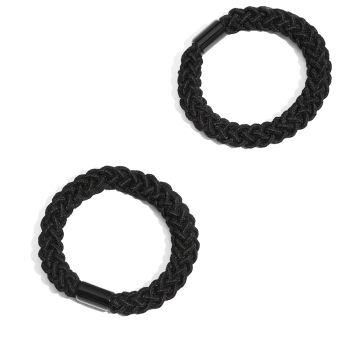 Set 2 Gomas de Pelo Trenzadas Set 2 Gomas de Pelo Trenzadas