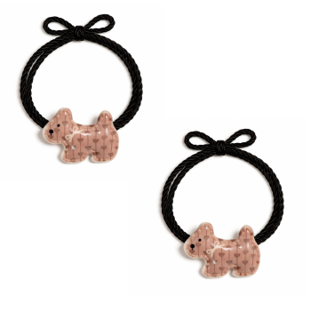 Set 2 Gomas de Pelo Charm Perrito