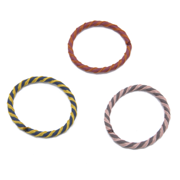 Set 3 Gomas de Pelo Trenzadas Set 3 Gomas de Pelo Trenzadas