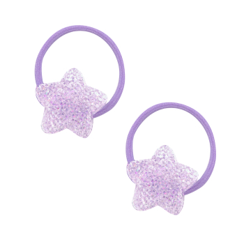 Set 2 Gomas de Pelo Estrellas Set 2 Gomas de Pelo Estrellas