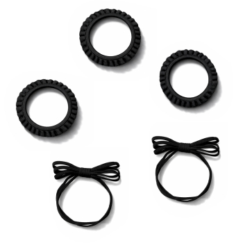 Conjunto Elásticos de Folhos e Laços
