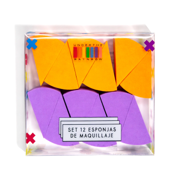 Set 12 Esponjas de Maquillaje Set 12 Esponjas de Maquillaje