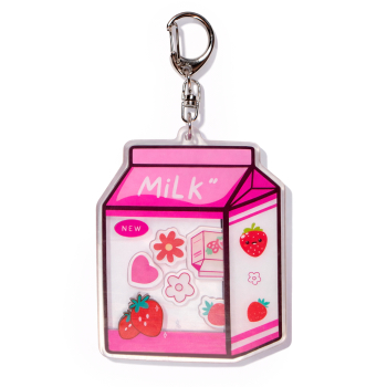 Llavero Milkshake Keychain