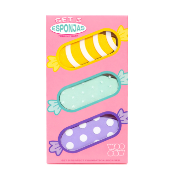 Set 3 Esponjas Faciales Perfect Base