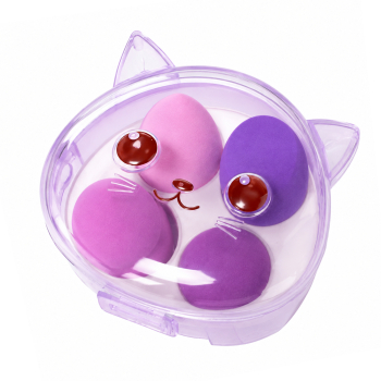 Set 4 Esponjas de Maquillaje Cat Set 4 Esponjas de Maquillaje Cat
