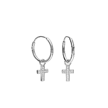Pendientes de Plata Halo