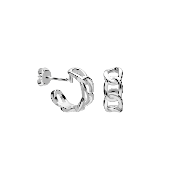 Pendientes de Plata Canela