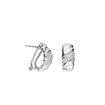 Pendientes de Plata Caracola