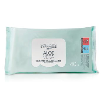 Toallitas Desmaquillantes Piel Sensible Aloe Vera