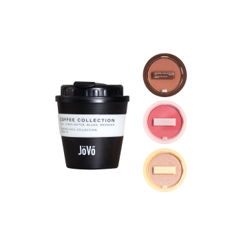 Coffee Total Face Cup Trío de Maquillaje