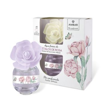Flor Perfumada Agua Fresca Rosa
