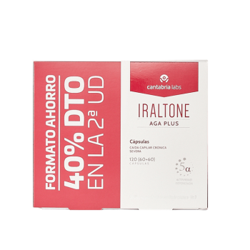 Iraltone Pack AGA Plus Cápsulas para evitar la Caída del Cabello