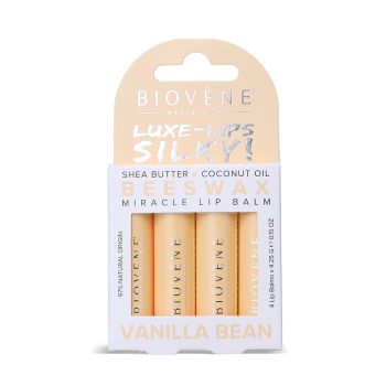 Luxe-Lips Silky! Bálsamo Labial con Cera de Abeja + Vainilla