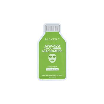 Mascarilla Facial Dewy Moist Aguacate, Pepino y Niacinamida