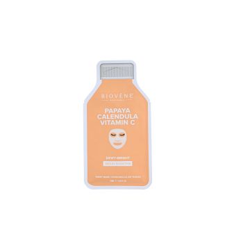 Mascarilla Facial Dewy-Bright Vitamina C, Papaya y Caléndula