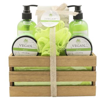 Caja Madera Vegana Oliva