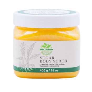 Sugar Body Scrub con Cúrcuma y Aceite de Jojoba