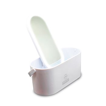 Organizador de Maquillaje + Espejo Led
