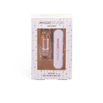 Set para Uñas Rose Quartz Esmalte + Lima