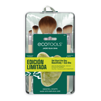 Set de Brochas Start the Day Beautifully + Gua Sha